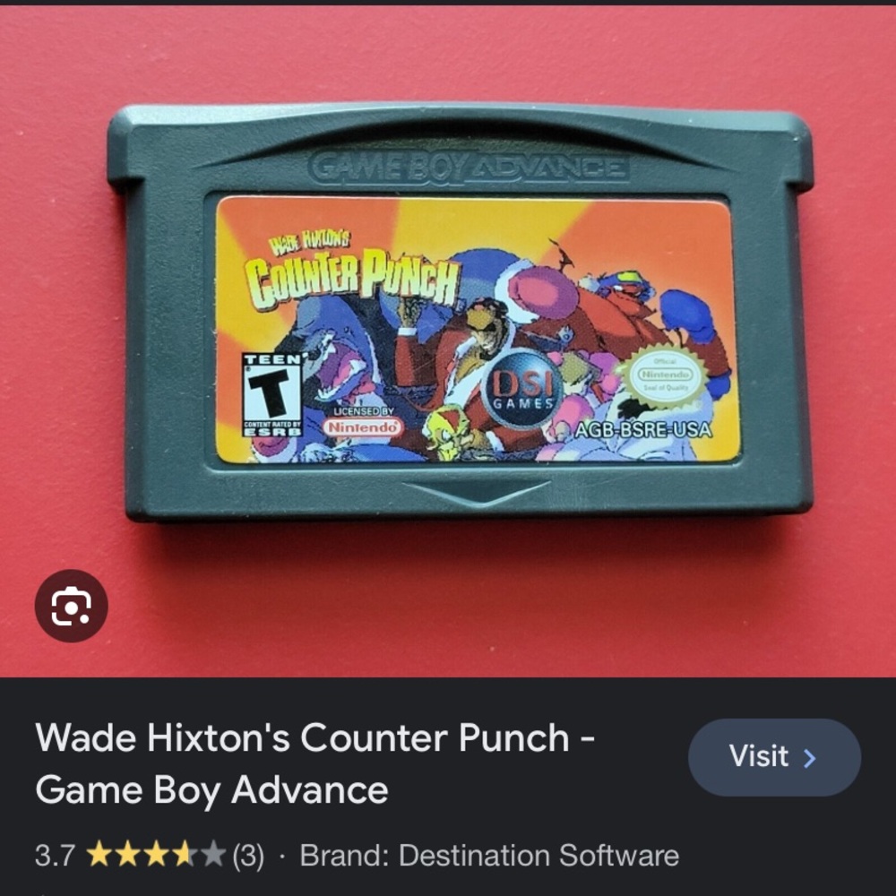 Counter punch game boy game